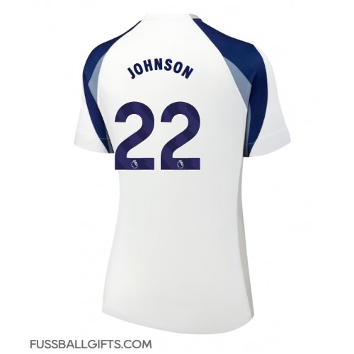 Tottenham Hotspur Brennan Johnson #22 Fußballbekleidung Heimtrikot Damen 2025-26 Kurzarm